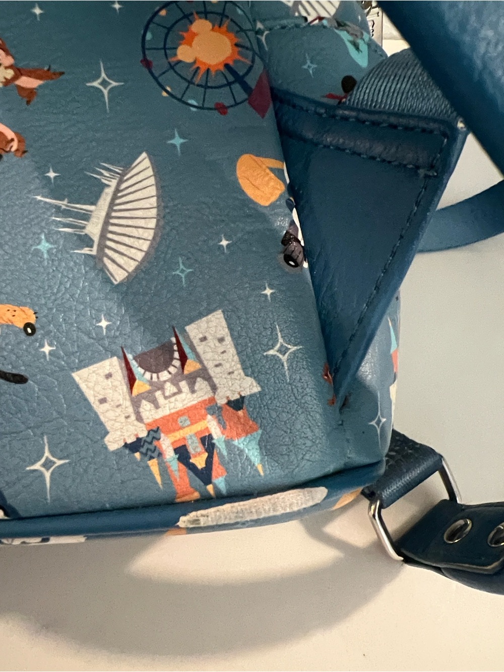 Disney Parks Loungefly Disneyland Resort Icons Mini Backpack 2020 - Picture 6 of 6